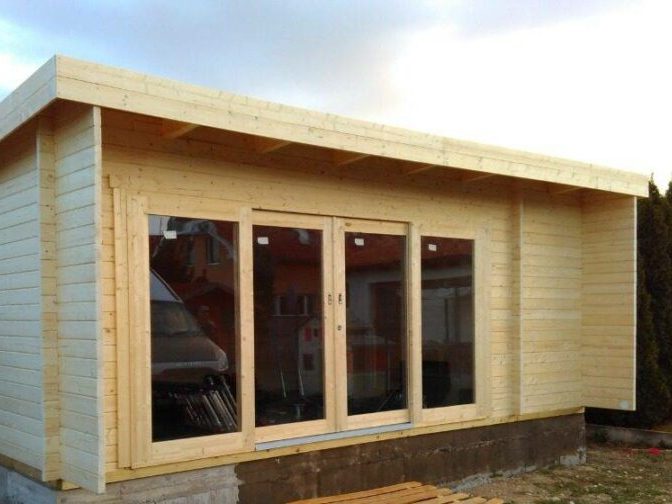 Blog 22. Moderný záhradný domček Java