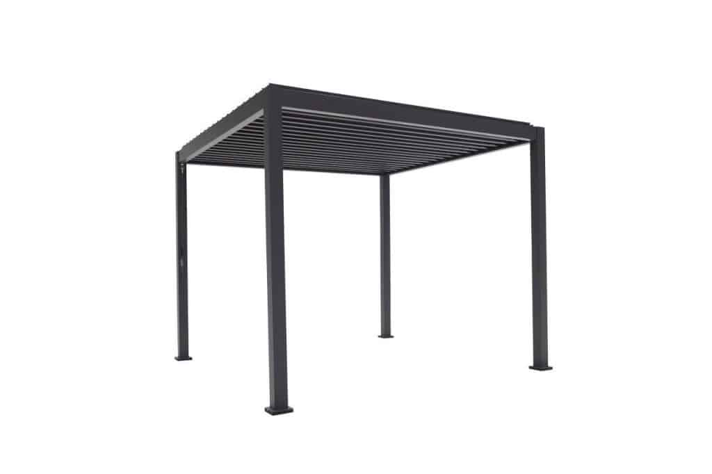 Lacná hliníkova pergola Clasic Basic antracit
